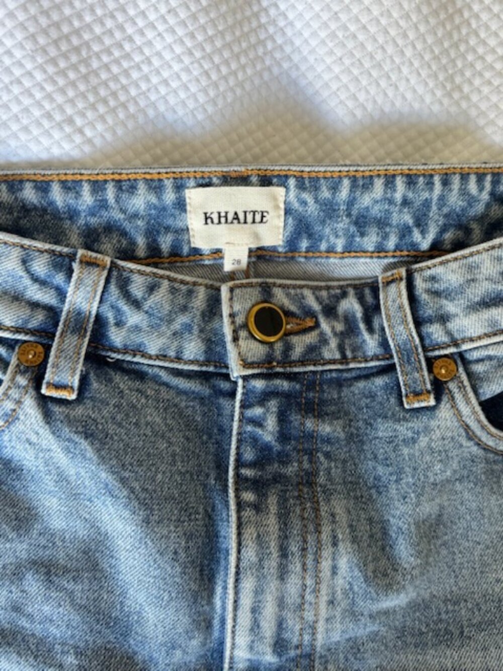 Khaite Abigail Stretch Jean in Bryce, size 28 / BRYCE STRETCH - Picture 7 of 7